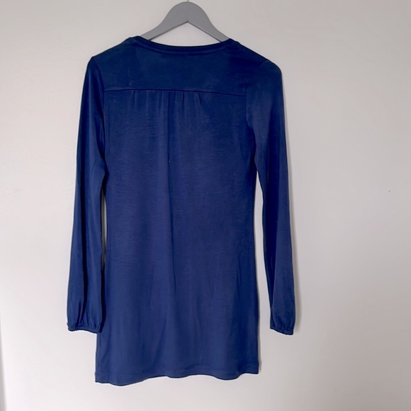 **3 for $30** Sandwich blue tunic top, S US - Picture 5 of 7